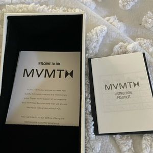 Women’s black watch by MVMT